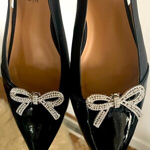 Rhinestone Shoe Clips - Pair